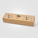 Coffret cadeau publicitaire stylos plastique recyclé finition bronze York Coffret cadeau publicitaire stylos plastique recyclé finition bronze York