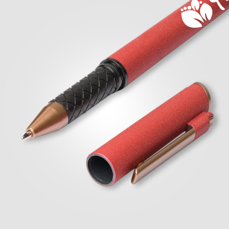 Stylo gel publicitaire stylet plastique recyclé finition bronze York