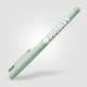 Stylo gel publicitaire plastique recyclé finition soft-touch Aeris Stylo gel publicitaire plastique recyclé finition soft-touch Aeris