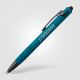 Stylo bille publicitaire aluminium recyclé stylet finition gunmetal Saga Stylo bille publicitaire aluminium recyclé stylet finition gunmetal Saga