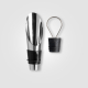Coffret vin publicitaire 2 pièces acier inox et silicone Raven