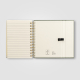 Organiseur Halden B6 carnet spirale papier avec notes adhésives