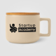 Tasse promotionnelle couvercle bambou - Café Virtuoso 355 ml