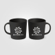 Mug en céramique matte personnalisable - Madison 355 ml