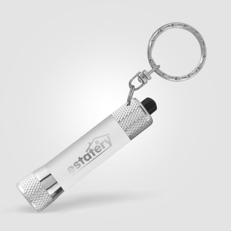 Mini lampe porte-clés publicitaire McQueen Soft Touch