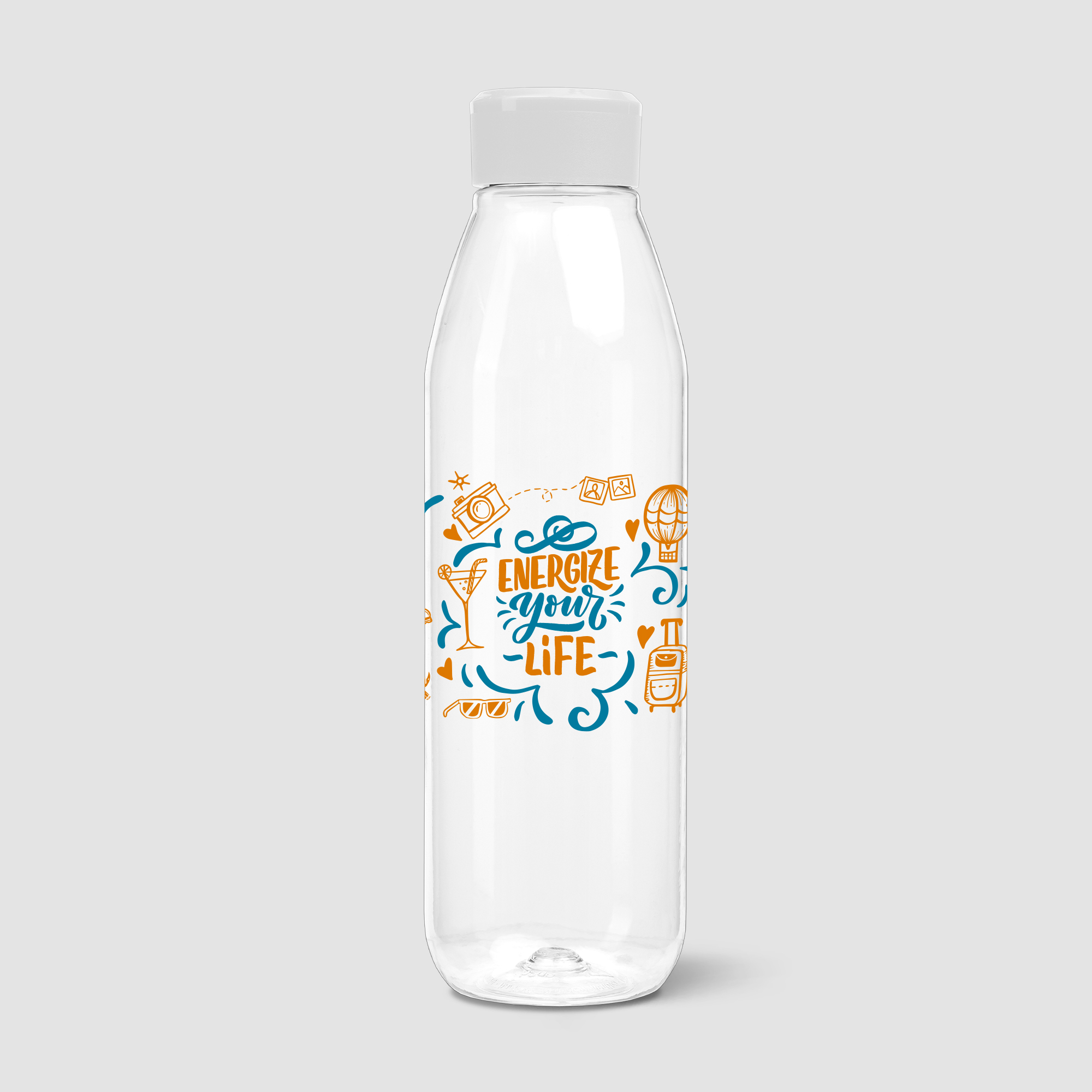 Bouteille publicitaire en Tritan Renew 740 ml Salo Blanc