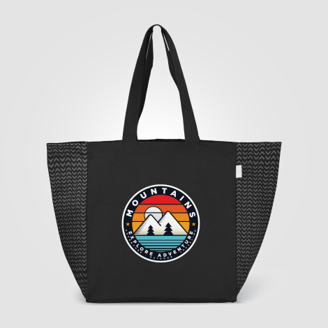 Sac cabas publicitaire coton recyclé 225 g/m² Toronto