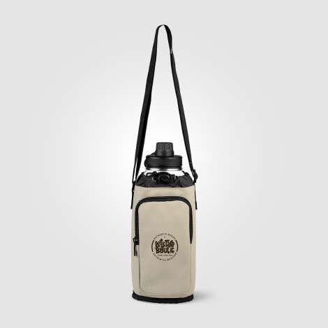 Sac porte-bouteille publicitaire 1,8 L PU recyclé Malmö
