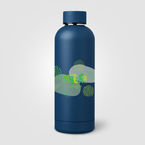 Gourde publicitaire isotherme 530 ml acier recyclé Astrid