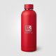 Gourde publicitaire isotherme 530 ml acier recyclé Astrid
