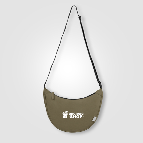 Sac bandoulière publicitaire rPET 4.5 L réglable Lucca