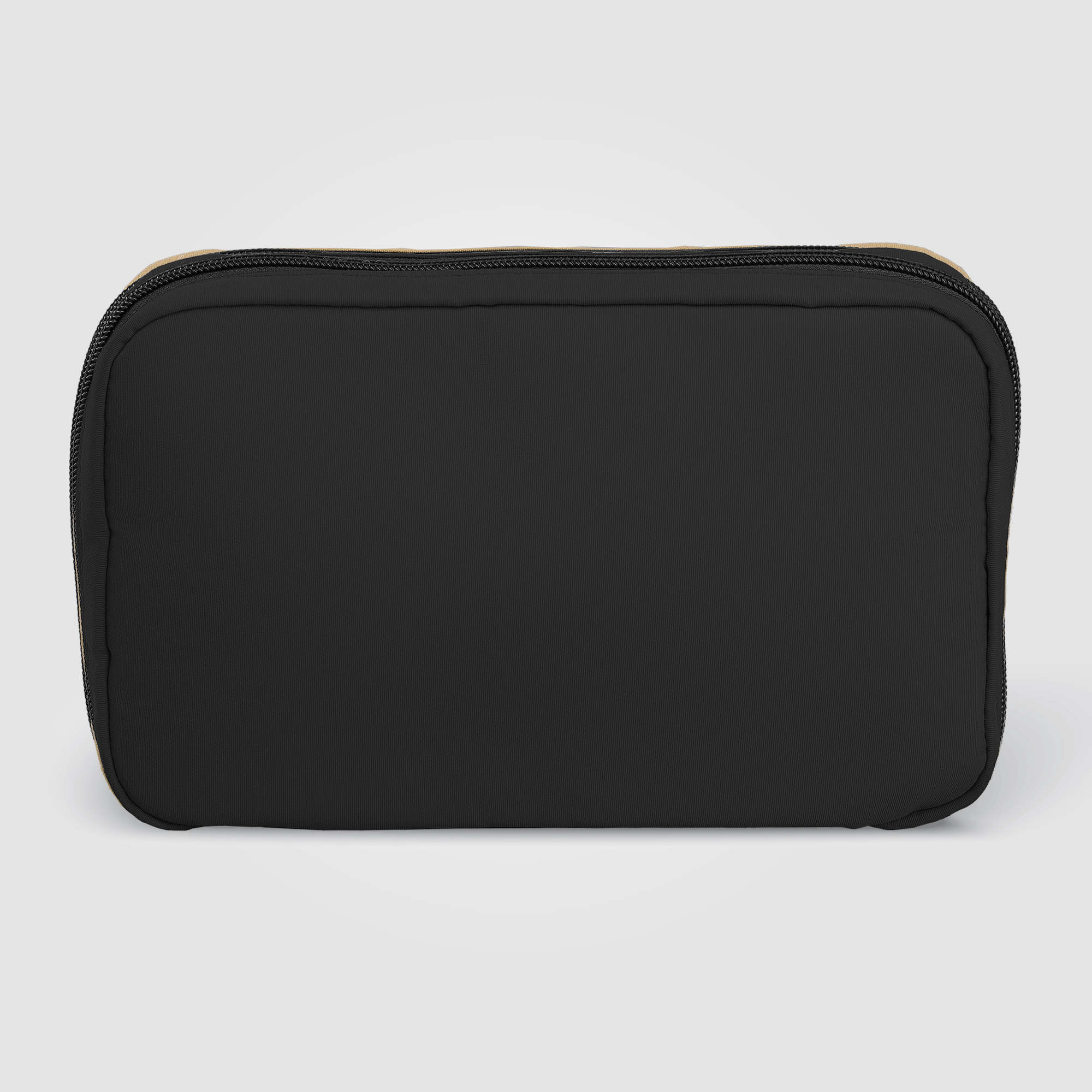 Trousse publicitaire nylon recyclé 1,5 L double poche Mercer Noir
