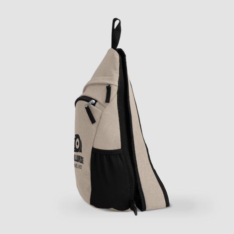 Sac bandoulière publicitaire rPET 15 L réglable Helsinki