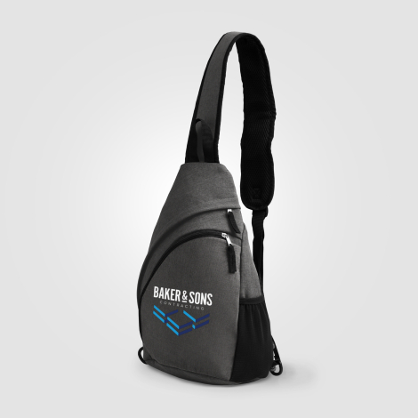 Sac bandoulière publicitaire rPET 15 L réglable Helsinki