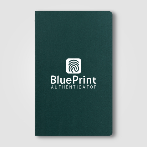 Carnet publicitaire A5 couverture souple papier recyclé Rime