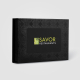 Coffret vin publicitaire 2 pièces acier inox et silicone Raven
