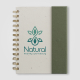 Organiseur Halden B6 carnet spirale papier avec notes adhésives