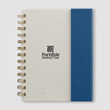 Organiseur Halden B6 carnet spirale papier avec notes adhésives