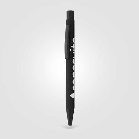 Stylo à bille noir mat publicitaire Bowie