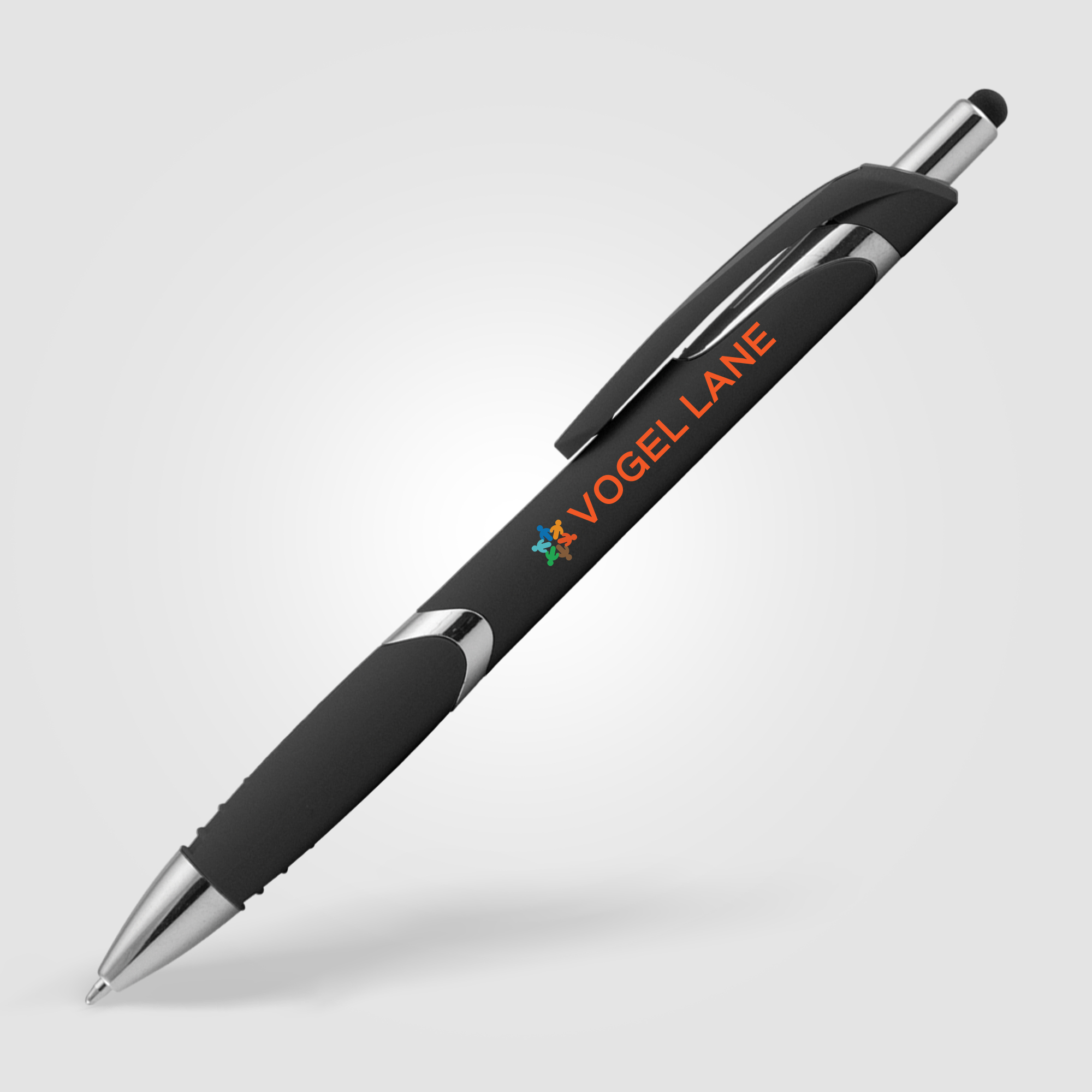 Stylet/stylo publicitaire - Joplin Bright Noir