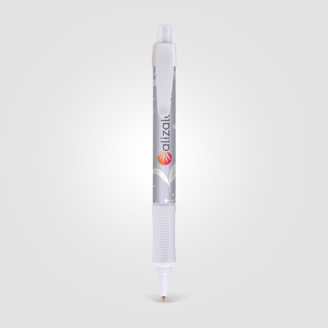 Stylo-bille publicitaire avec grip Hepburn