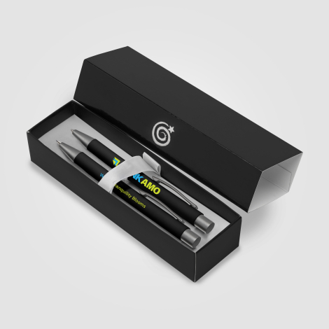 Set stylo-bille et porte-mines publicitaire Bowie