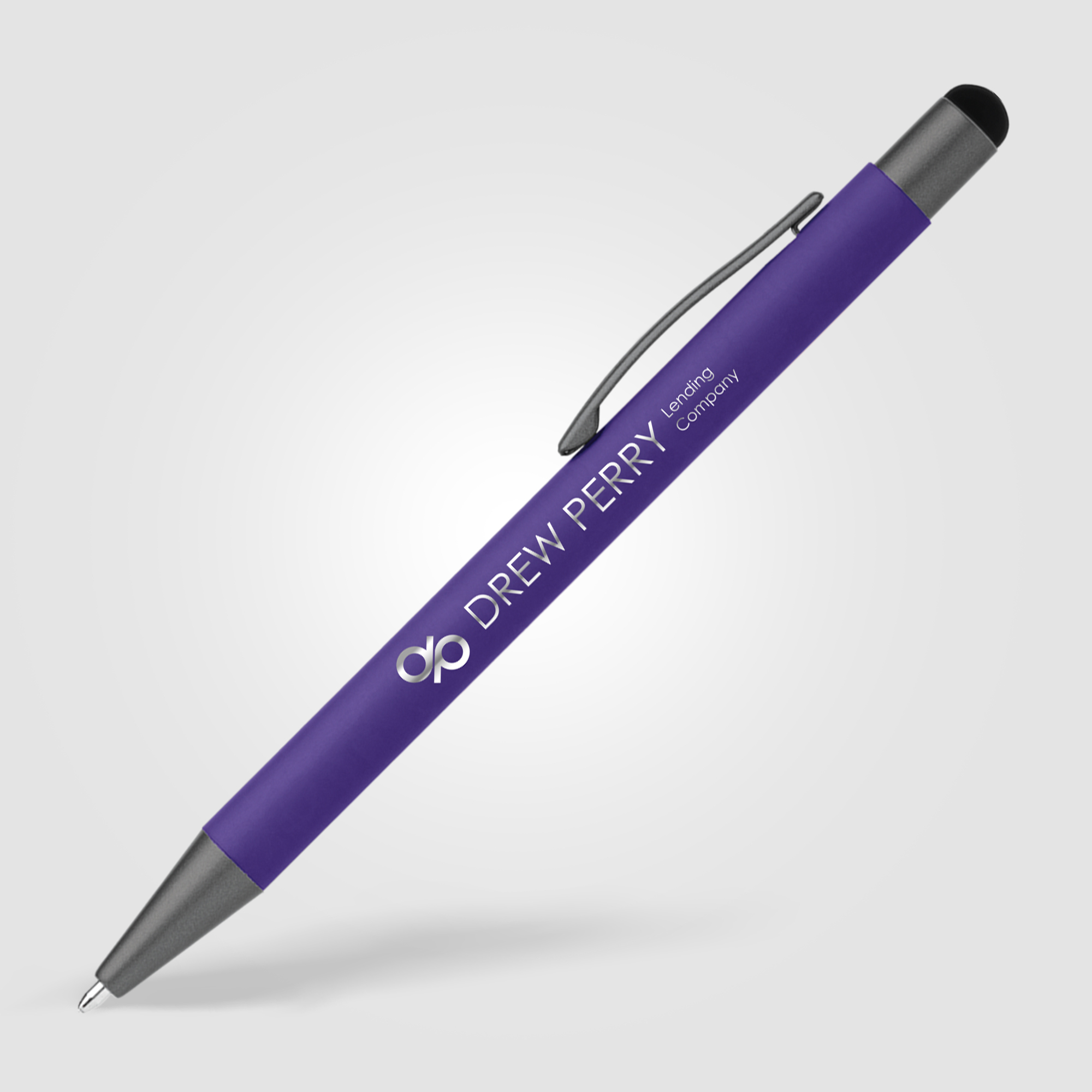 Stylo-stylet publicitaire - Bowie Violet