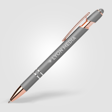 Stylo/stylet personnalisé Prince Softy Rose Gold Métallique
