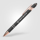 Stylo/stylet personnalisé Prince Softy Rose Gold Métallique Stylo/stylet personnalisé Prince Softy Rose Gold Métallique