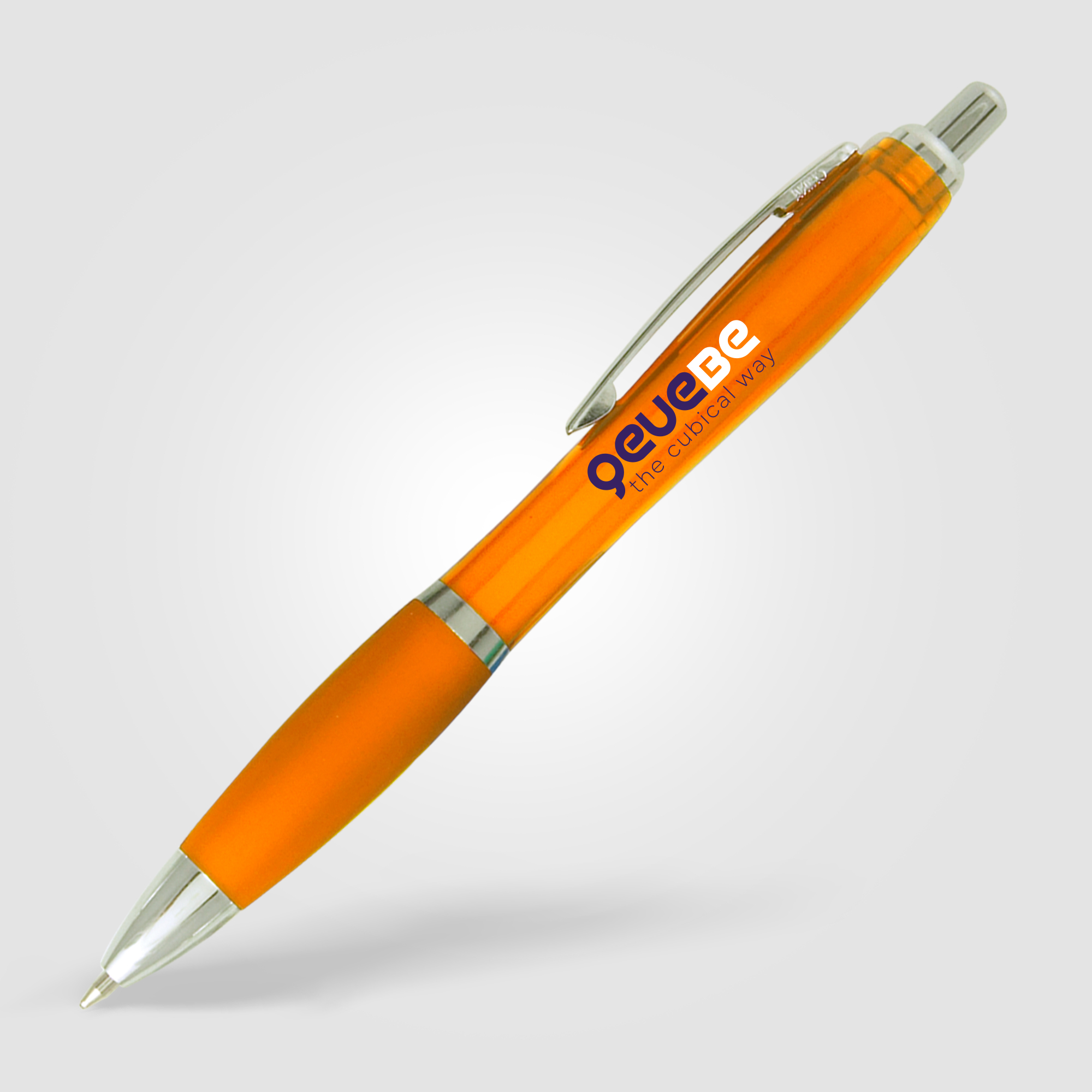 Stylo publicitaire - Sophistiqué Clair Rouge