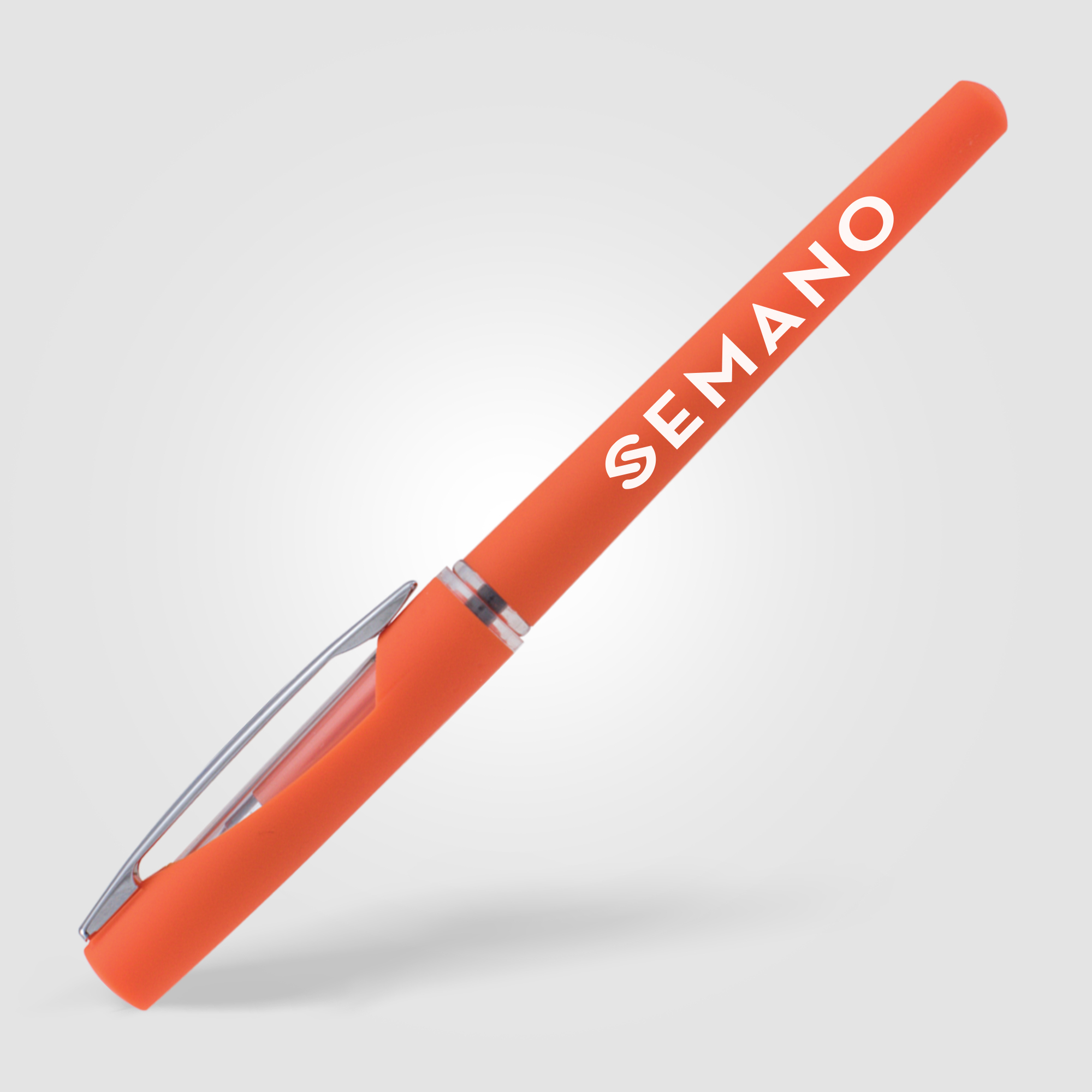 Stylo gel publicitaire Presley Orange