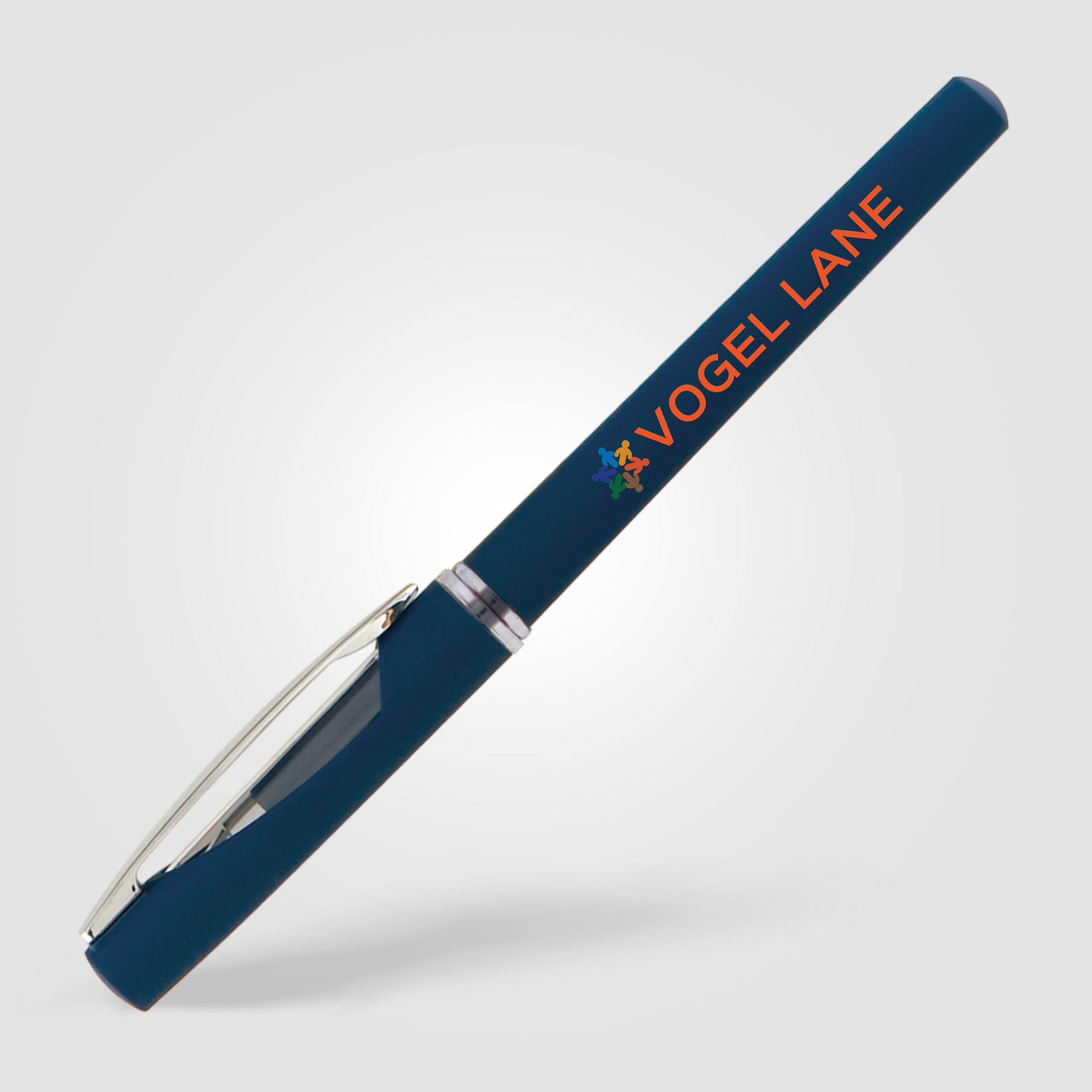 Stylo gel publicitaire Presley Bleu