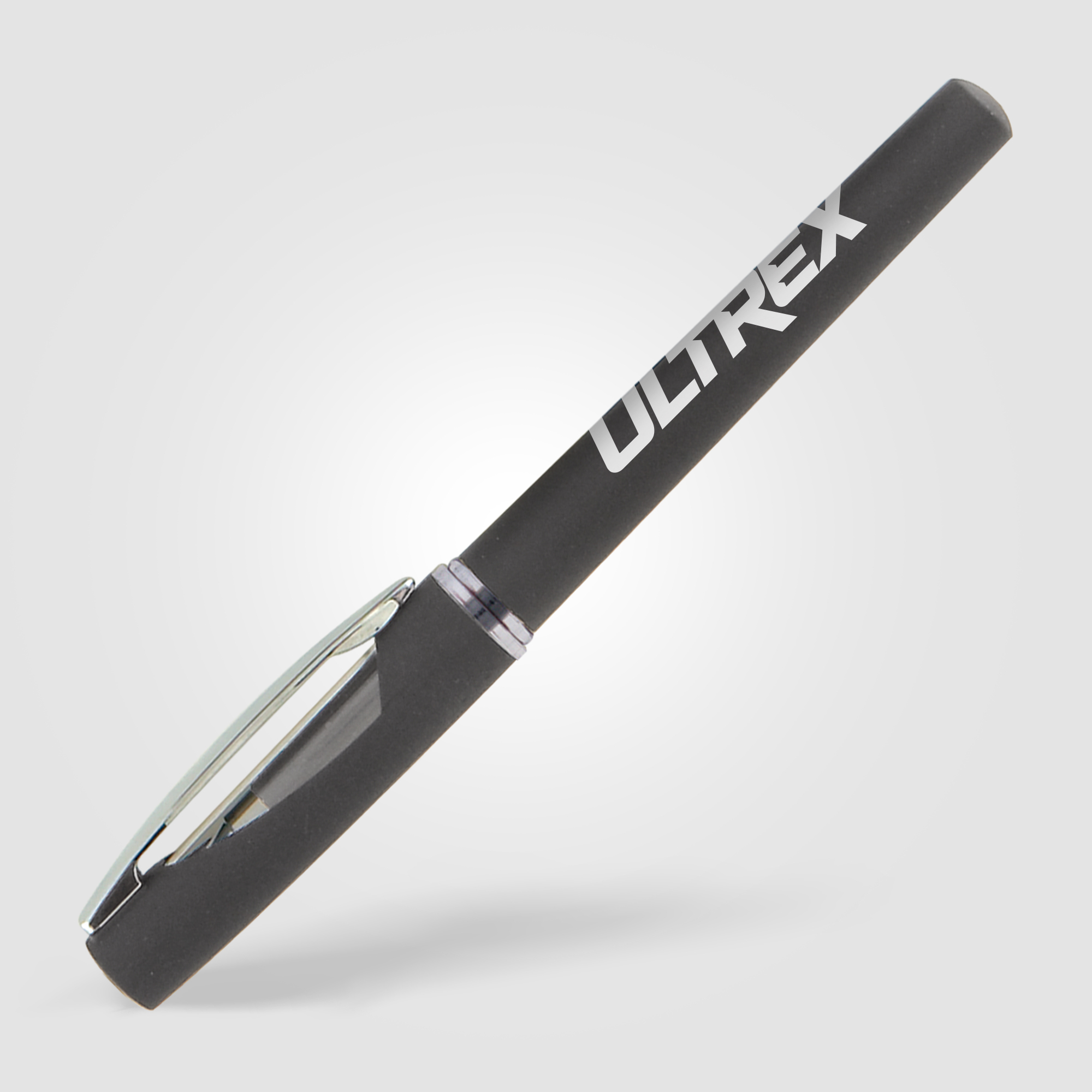 Stylo gel publicitaire Presley Acier