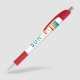 Stylo-bille publicitaire grip coloré Le Beau Stylo-bille publicitaire grip coloré Le Beau
