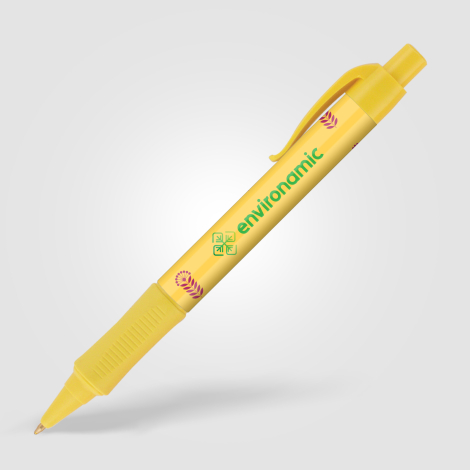 Stylo-bille publicitaire avec grip Hepburn