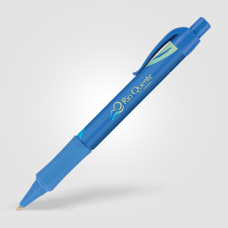 Stylo-bille publicitaire avec grip Hepburn