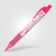 Stylo-bille publicitaire avec grip Hepburn Stylo-bille publicitaire avec grip Hepburn