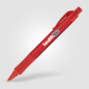 Stylo-bille publicitaire avec grip Hepburn Stylo-bille publicitaire avec grip Hepburn