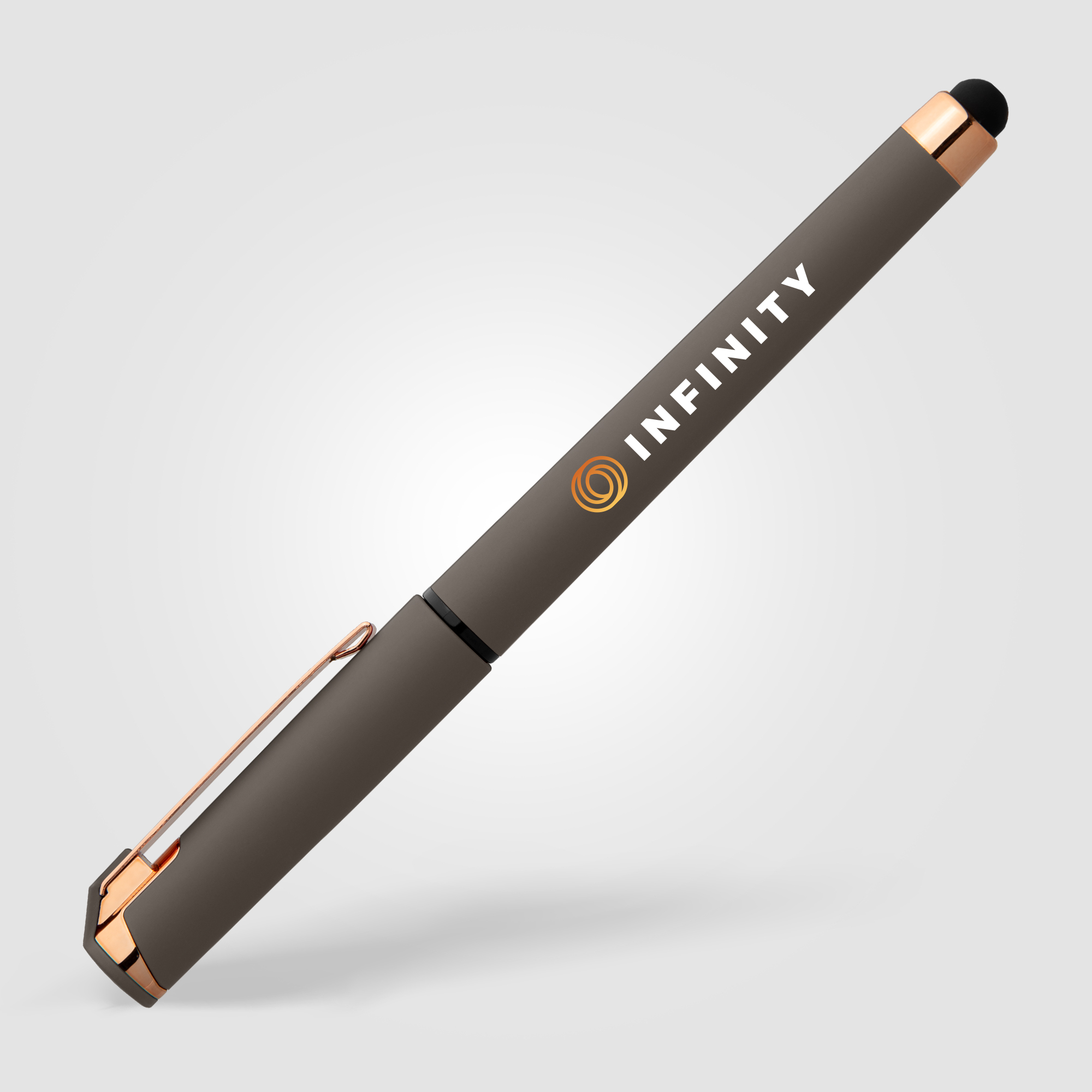 Stylo/stylet personnalisable - Islander rose gold Taupe