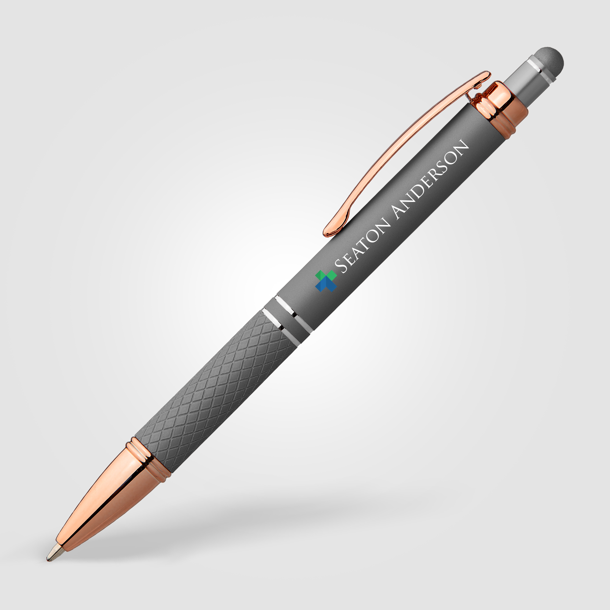 Stylo/stylet personnalisable - Softy rose gold Argent