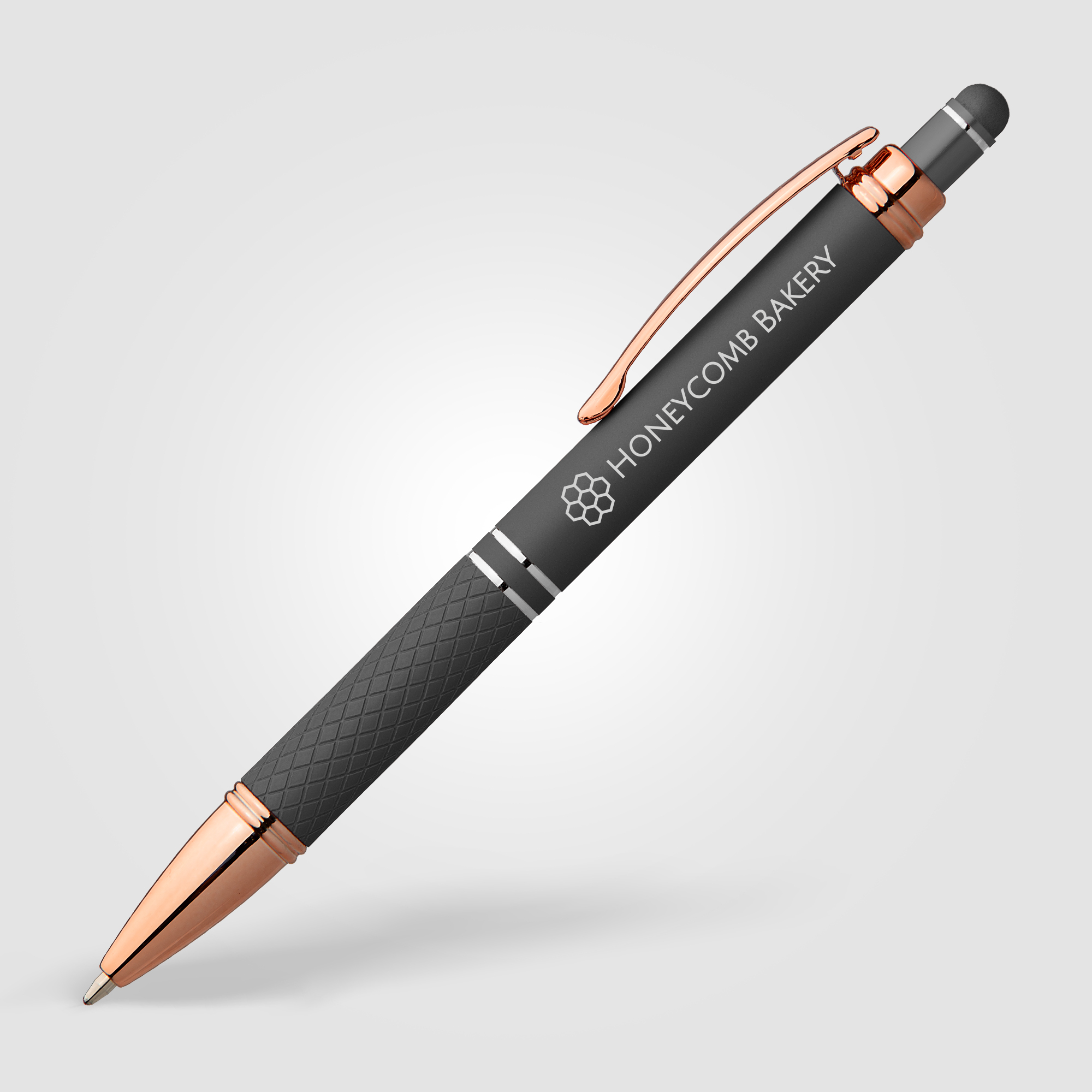 Stylo/stylet personnalisable - Softy rose gold Acier