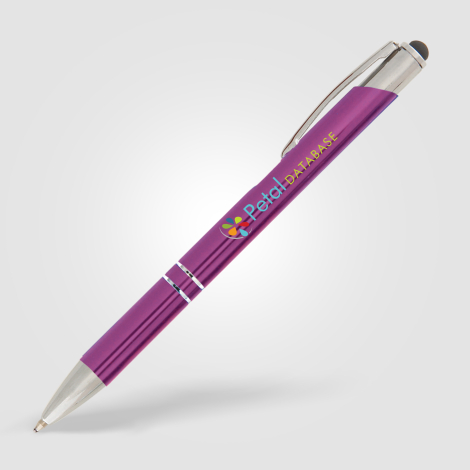 Stylo-stylet publicitaire Crosby Brillant