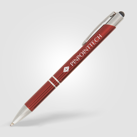 Stylo-stylet publicitaire Crosby Brillant