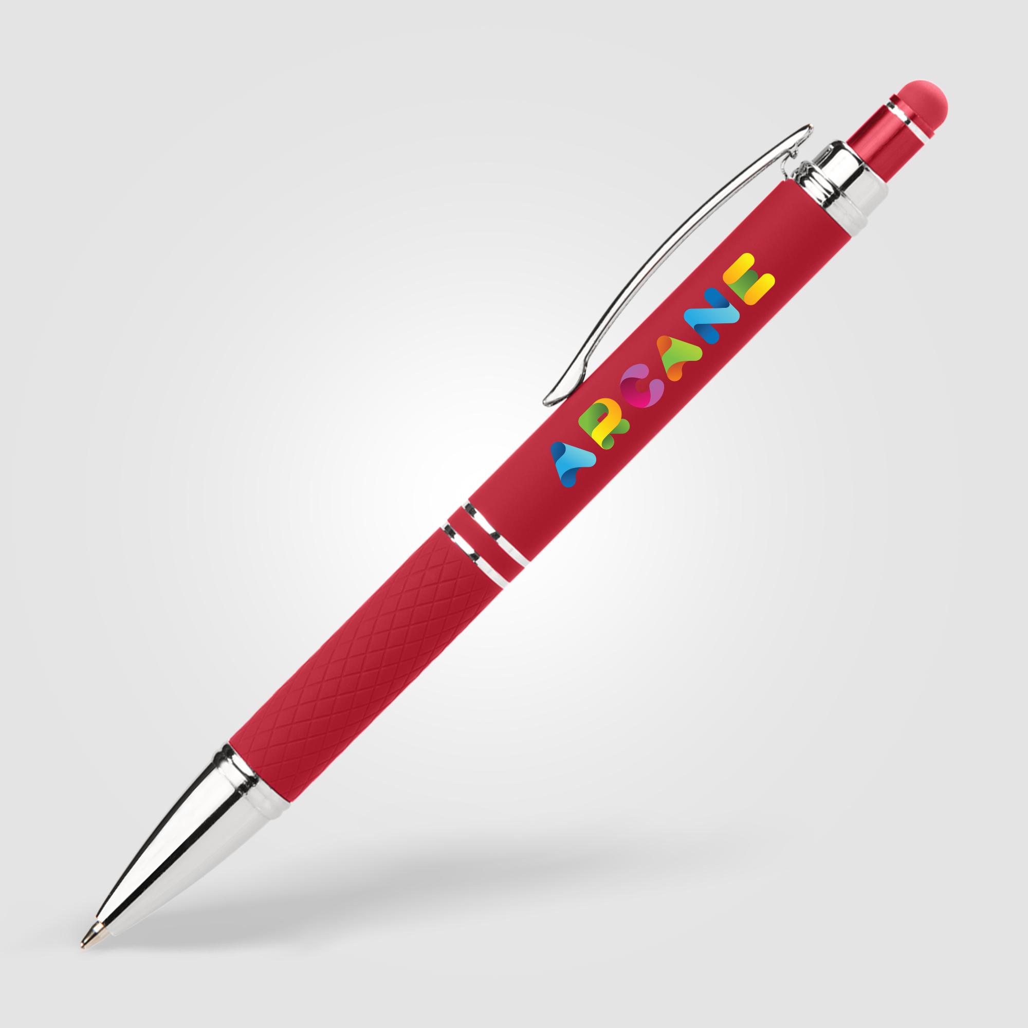 Stylet personnalisable encre gel - Phoenix Softy Brights Rouge