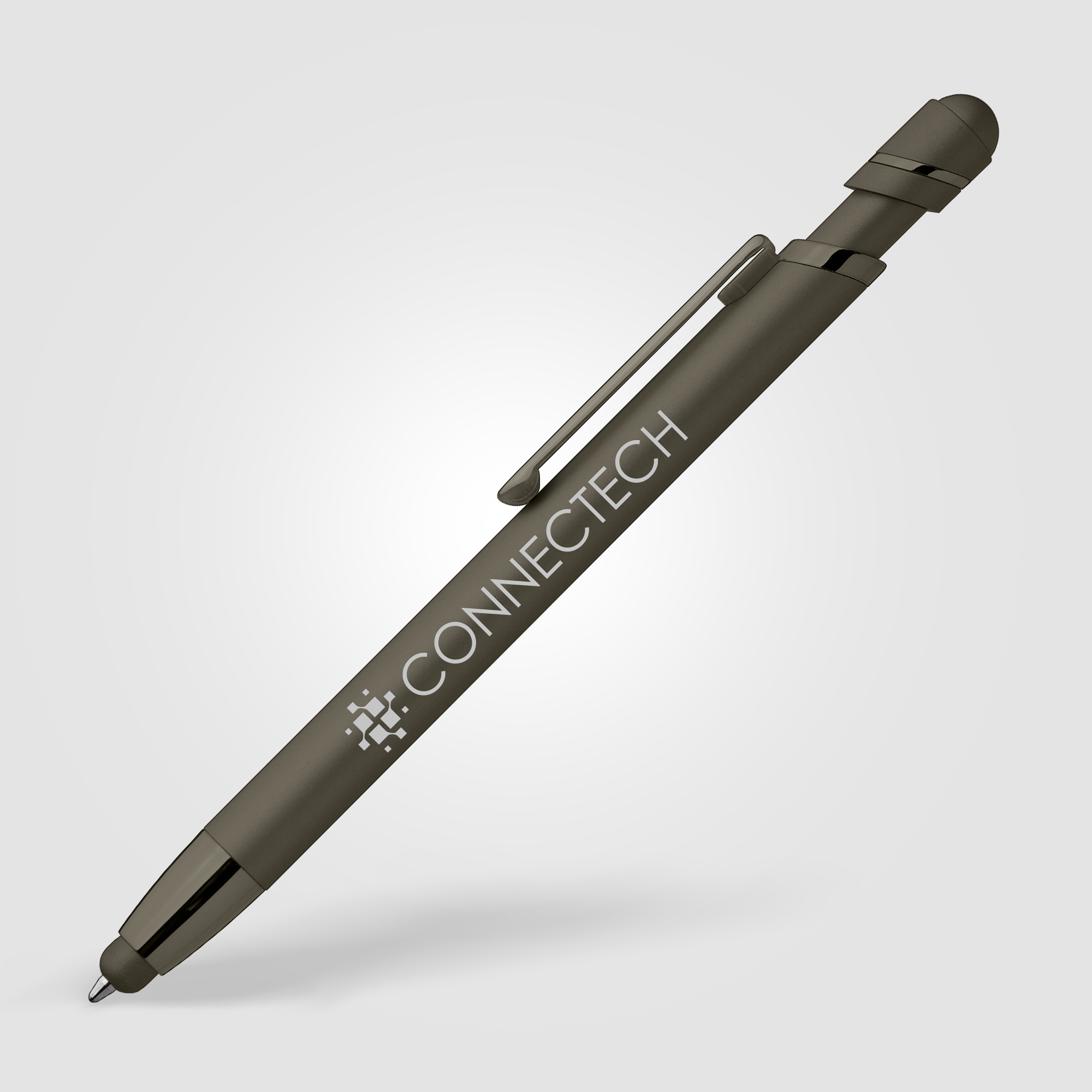 Stylet personnalisable - Atlantic Softy Métallique Acier