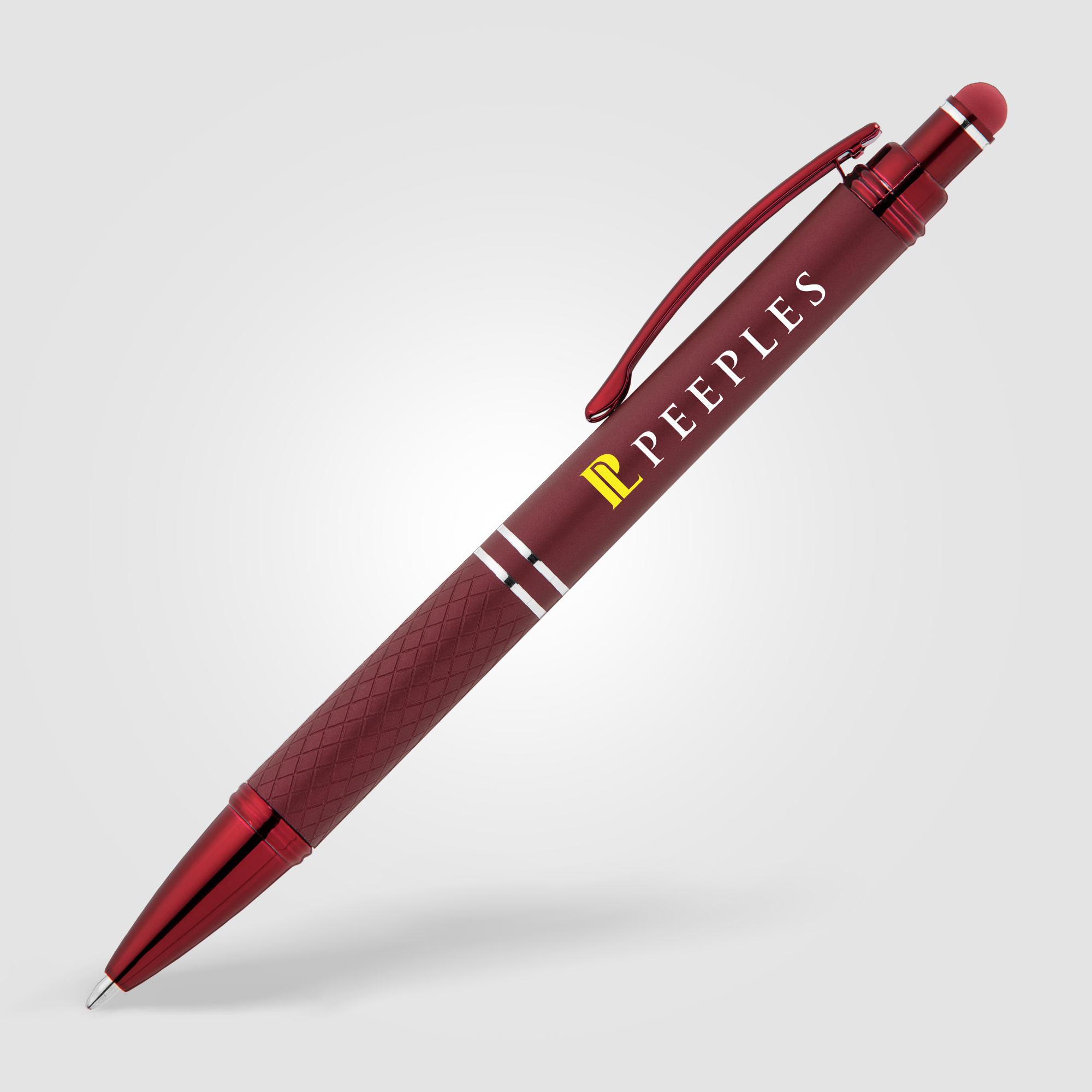 Stylo/stylet personnalisable - Phoenix Softy Monochrome Bourgogne