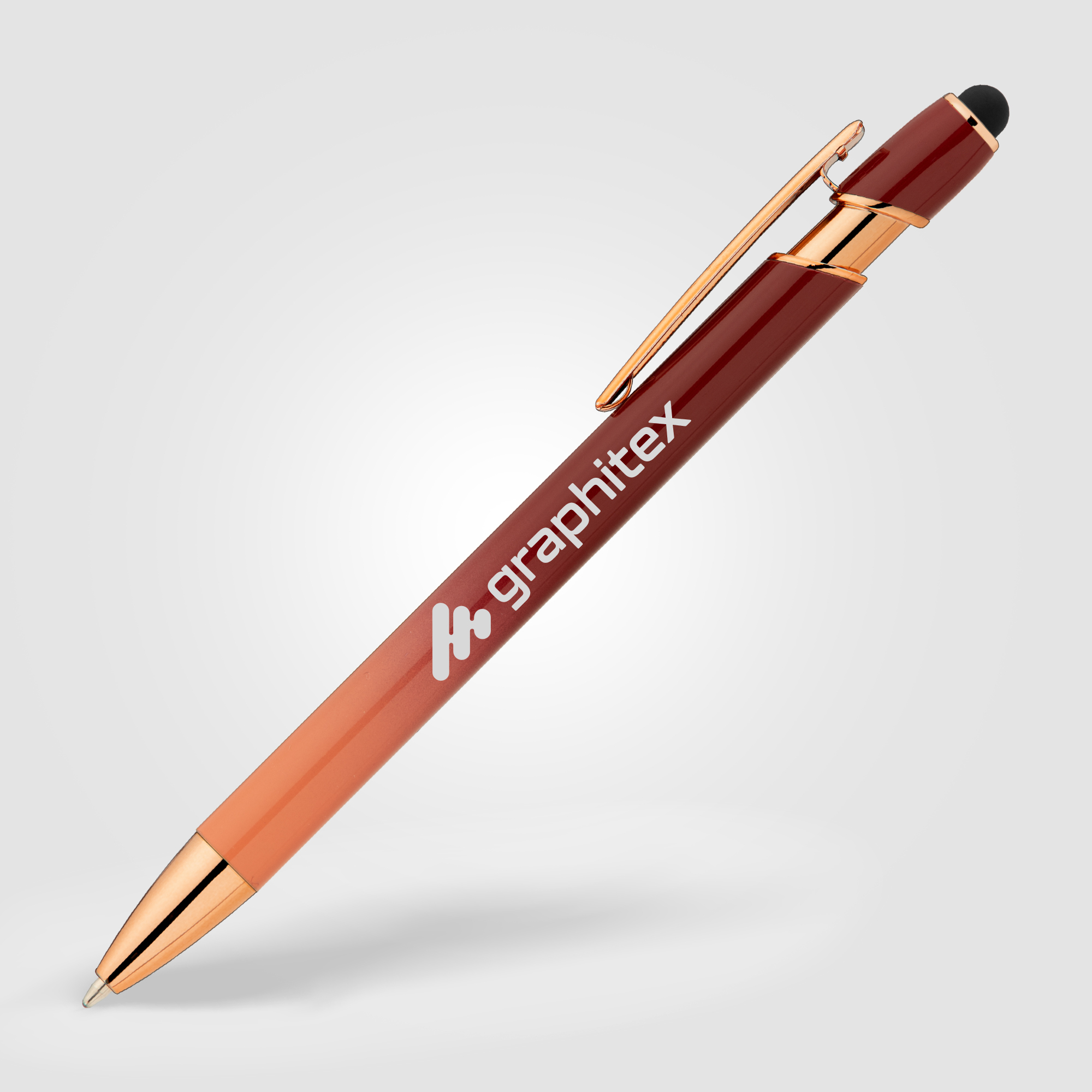 Stylo/stylet publicitaire - Prince Ombre Bourgogne