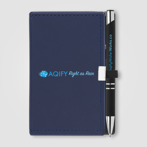 Coffret Bloc-notes personnalisable Caddy et stylo