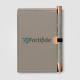 Carnet publicitaire avec stylo - Crosby Rose Gold