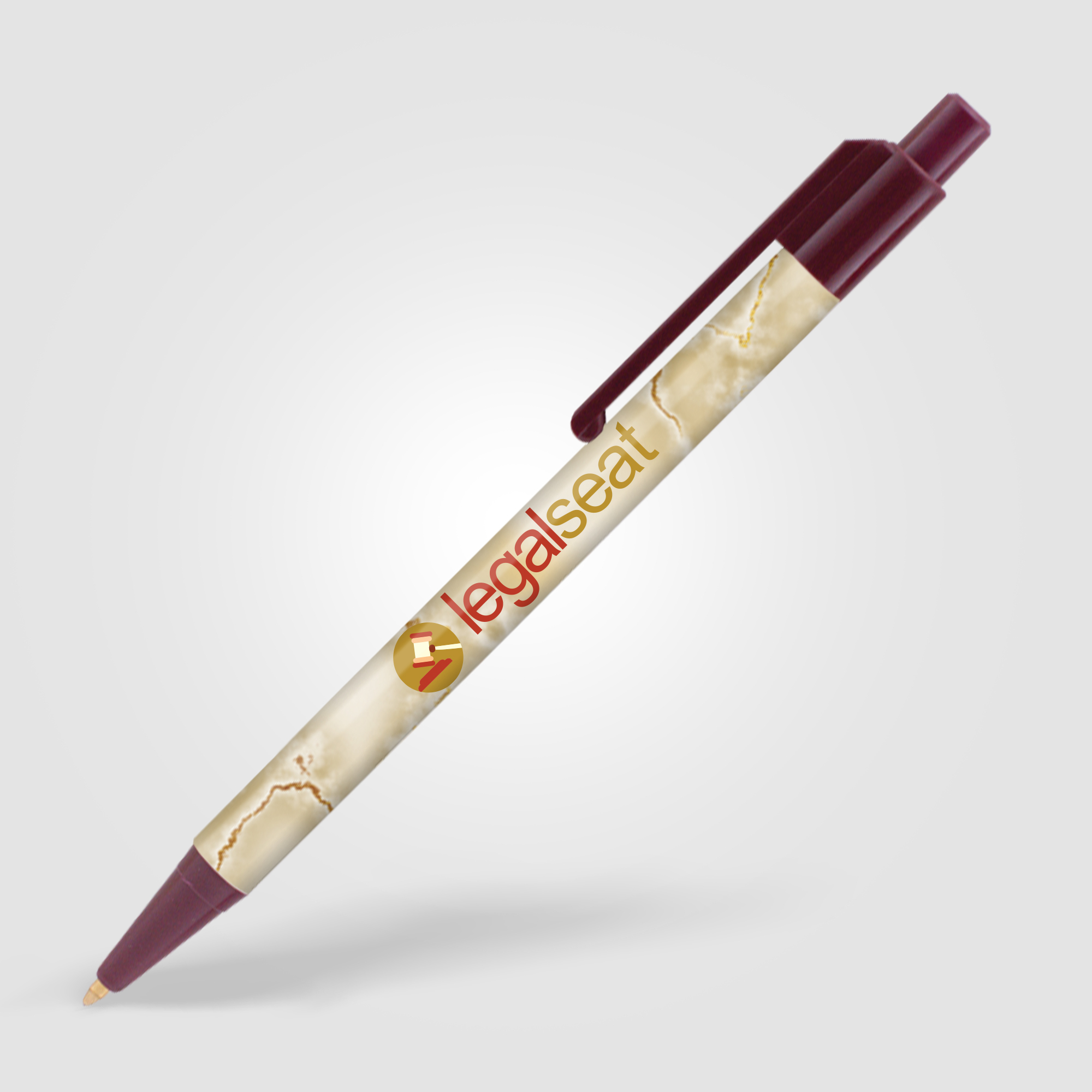 Stylo promotionnel Astaire Classique Bordeaux